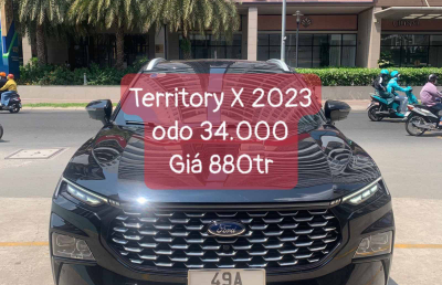 Ford Territory Titanium X 1.5L LƯỚT 2023 MÀU ĐEN