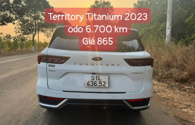 Ford Territory Titanium LƯỚT 2023 MÀU TRẮNG