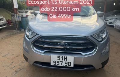 Ford Ecosport Titanium 1.5L LƯỚT 2021 MÀU BẠC